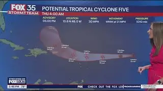 Tropical Storm Ernesto to form Monday in the Atlantic