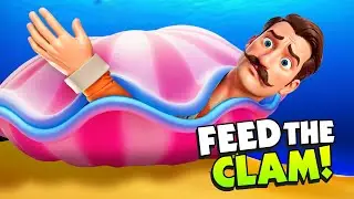 FEEDING A Giant Clam A Human Body! - Hide the Corpse Gameplay