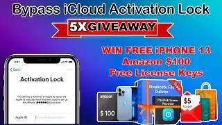 Bypass iCloud Activation Lock Without Apple ID/Password From iPhone/iPad|Win Free iPhone 13 Giveaway