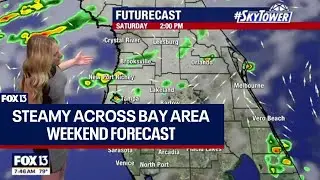 Tampa weather: Steamy Saturday across Bay Area