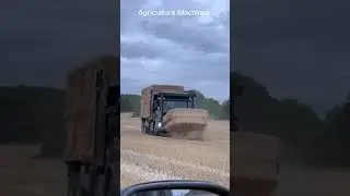 Автопогрузка и транспортирока тюков 