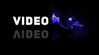 Текст из частиц Video Alive ✨ (Trapcode Form)