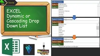 Dynamic or Cascading Drop Down List in Microsoft Excel