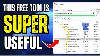 This FREE Windows TOOL is SUPER Useful | FREE Up 100GB+ of Disk SPACE