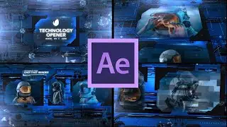 Sci-Fi Technology Opener | After Effects Template