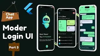 Flutter Chat App UI | Part #3