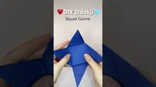Squid GAME Ddakji DIY Fold FLIP Win  