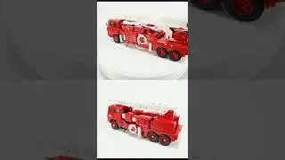 Comparison Preview: X-Transbots MX 5 Dante VS Takara Tomy MP 33 Inferno, Red Hot Fire Trucks!