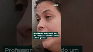 Professor é executado um dia após descobrir que noiva estava grávida | #shorts #domingoespetacular