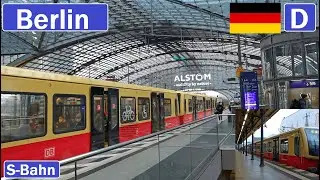 🇩🇪 BERLIN S-BAHN / Berliner S-Bahn 2022【4K】