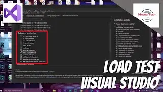 How to Install Load Test Libraries in Visual Studio | Import Test Libraries in Visual Studio