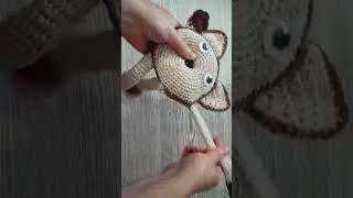 Котик тянучка #crochet #funny #вязаниекрючком #handmade