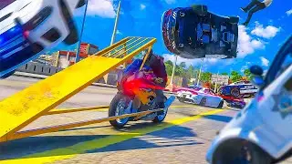 Shapeshifting Flip Bike In GTA 5 RP