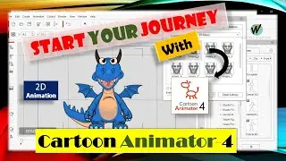 Cartoon Animator-4 create 2D animation | CTA-4 for beginners create stories | Tutorial In Hindi