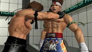 KOF XIV Joe dominates Joe male ryona/gyaku ryona