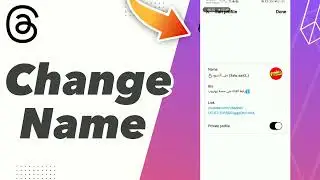 How to Change Name on threads