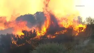 Highland Fire in Aguanga grows to 2,200 acres, more evac orders issued