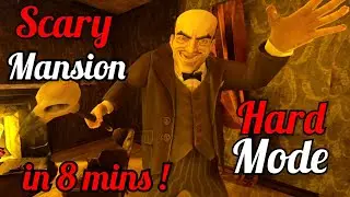 Scary Mansion HARD mode in 8 mins 😎