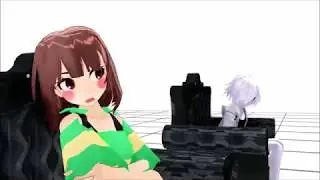 [mmd x undertale] cross!chara x chara we don't talk anymore