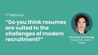 Are resumes suited to tackle the challenges of modern recruitment?