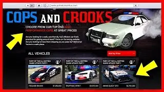 GTA 5 Online: ПОЛИЦЕЙСКОЕ ОБНОВЛЕНИЕ / Ролплей, Захват Территорий, Роли! / DLC «Cops N Crooks»