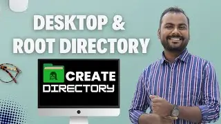 Create Folders on the Desktop and in the Root Directory in Linux | Oracle DBA  Offline Class