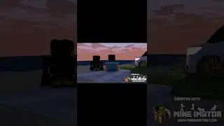 Стив и лавовый лорд на пляже 