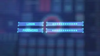 HUD Hi-Tech Login Logo Intro - After Effects Template