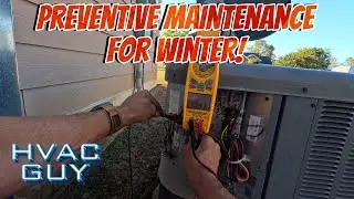 A Quick Preventive Maintenance On A Heat Pump! #hvacguy #hvaclife #hvactrainingvideos