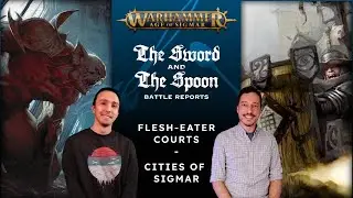 Flesh-Eater Courts v Cities of Sigmar | 4th Edition Age of Sigmar Battle Report 