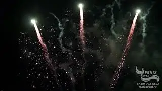 Заказать салют на свадьбу и юбилей в Москве - высотный фейерверк на праздник и корпоратив Москва