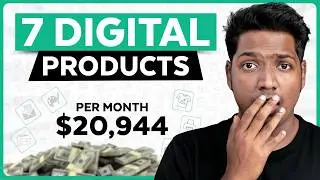 7 Digital Product Ideas Using AI to Make Passive Income (💰$20,944/Month)