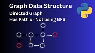 Has Path or Not | Directed Graph | BFS Method | Python