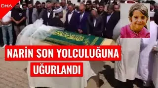 Narin için cenaze töreni düzenlendi