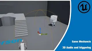 Audio interaction and 3D audio in Ue4