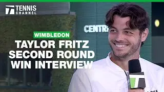 Taylor Fritz Speaks Conflict with Arthur Rinderknech | 2024 Wimbledon Second Round