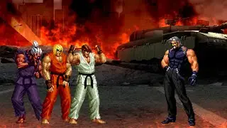 [SF VS KOF] Street Fighter Team Vs. Nest Rugal