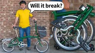 I Brutally Tested a $2000 Brompton Folding Bicycle