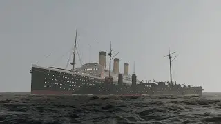 RMS Majestic Collides With Dreadnougth - Animaton