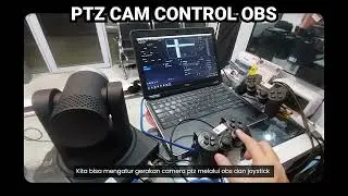 PTZ Camera Control OBS With Joy Stick - Kamera PTZ Bisa Remote Pake Stick di OBS Studio