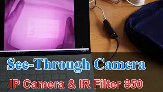 See Through Camera - IR Filter Experiment (투시카메라 - IR필터실험)