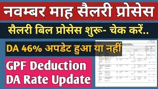 Paymanager November Month Salary Process | Salary Bill Auto Process | salary bill ifms