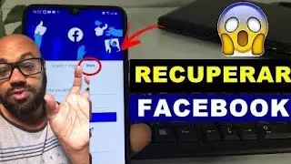 Como RECUPERAR seu Facebook sem PRECISAR de SENHA, EMAIL ou NUMERO  VEJA VARIAS FORMAS DE RECUPERAR!