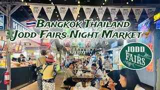 2024🇹🇭Thailand! Walking Tour @ Jodd Fairs Night Market!