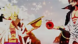 ONE PIECE EDIT- LUFFY VS SHANKS!!
