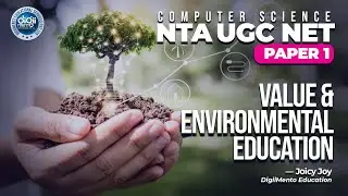 NTA UGC NET Paper 1 | Value and Environmental  Education  | Computer Science