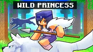 Becoming the WILD PRINCESS in Minecraft!