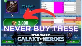 5 Things to NEVER Buy from Shipments in SWGOH