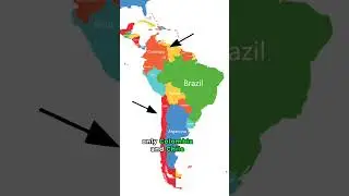 Did you know this about South America? #geography #southamerica