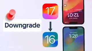 [3 Ways] How to Downgrade iOS 18/17 to 16 | Top iOS 17 Downgrade Tools You Should Know (iOS 17.5)